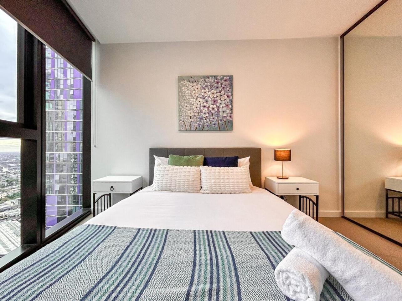 Dreamy View On High Level 2Br1Ba Apt Cbd Poolgy ملبورن المظهر الخارجي الصورة