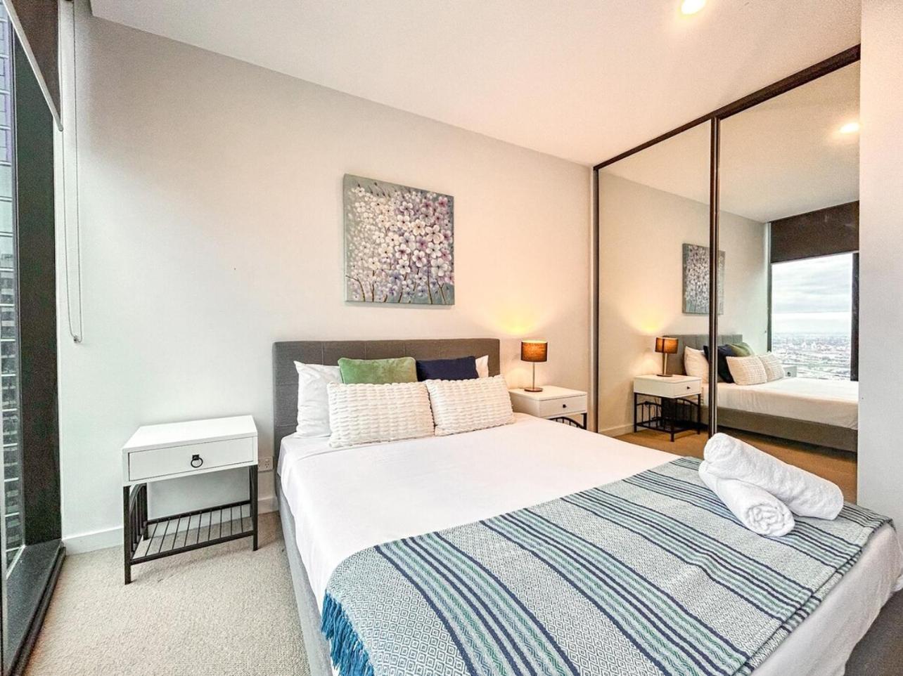 Dreamy View On High Level 2Br1Ba Apt Cbd Poolgy ملبورن المظهر الخارجي الصورة