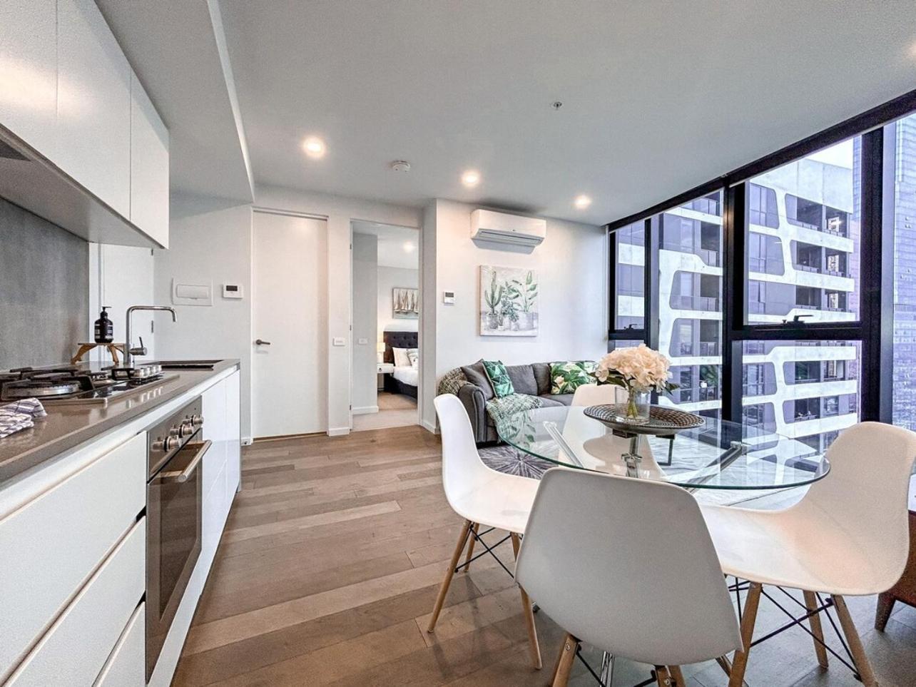Dreamy View On High Level 2Br1Ba Apt Cbd Poolgy ملبورن المظهر الخارجي الصورة